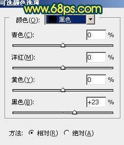 Photoshop调出绿色外景图片紫红的黄昏色