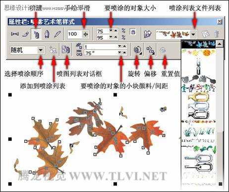 CorelDRAW艺术笔工具使用方法及操作技巧图解