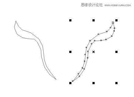 CorelDraw绘制时尚创意的蝴蝶花纹图案教程