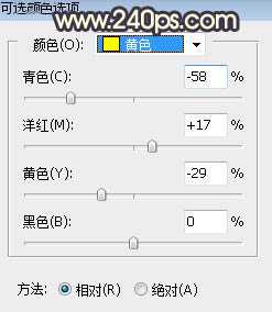 Photoshop调制出暗黄色逆光水泥路面上人物图片