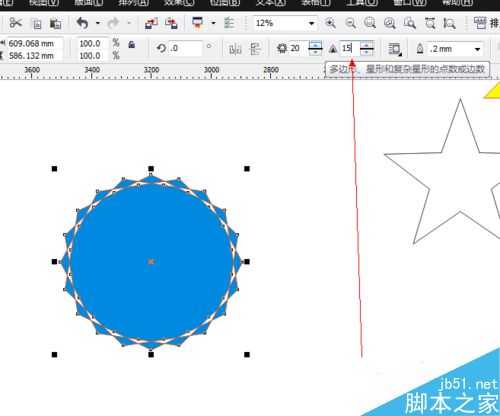 入门:CDR中复杂星形工具使用方法