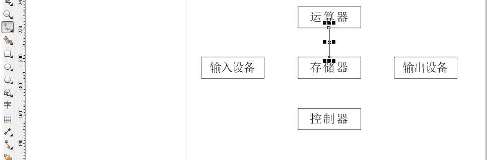 CDRx6怎么绘制简单的流程图?