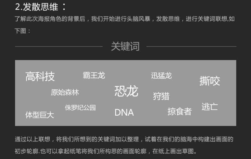 PS创意合成超酷的侏罗纪世界恐龙逃亡电影海报教程