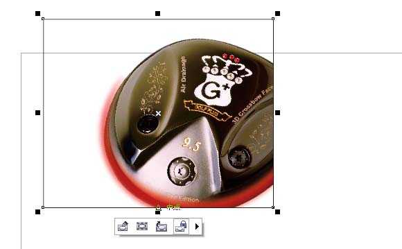 cdrx7怎么将图片置入线框?