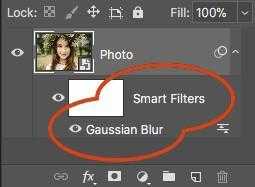 Photoshop中如何使用智能滤镜模糊照片？