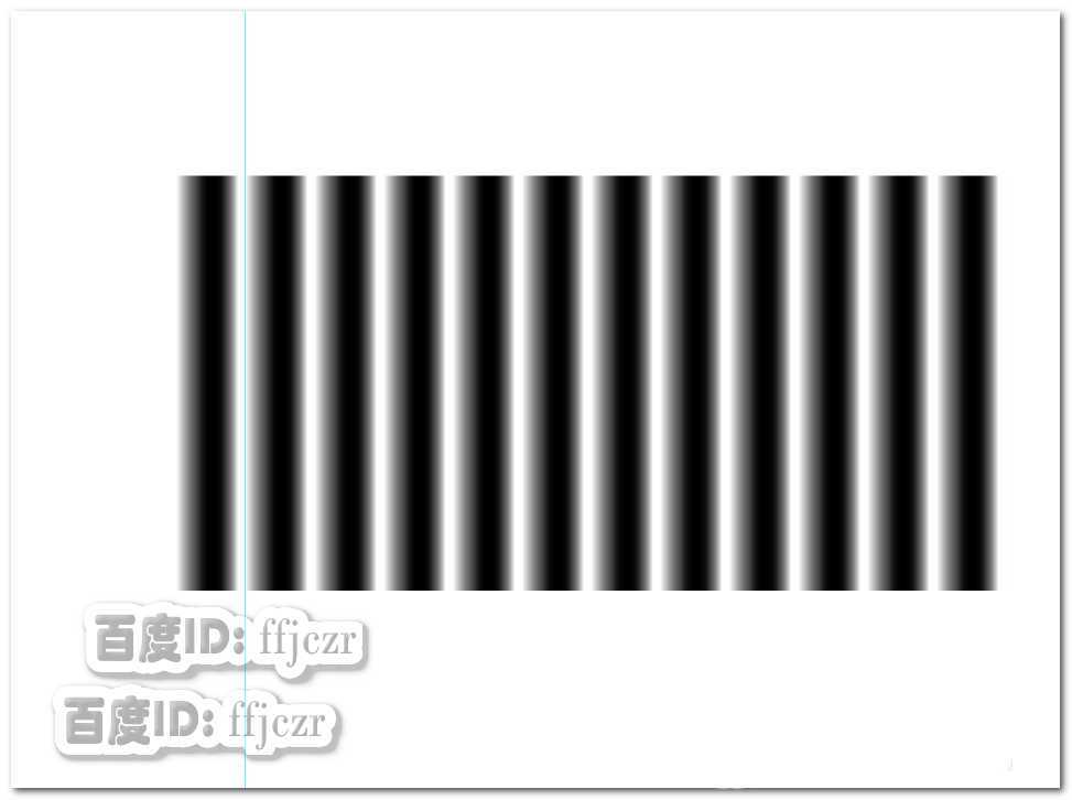 ai怎么创建黑白竖条纹背景图?